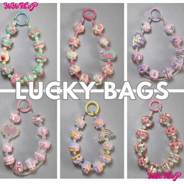 Phone charm Lucky Bags - Open in Live