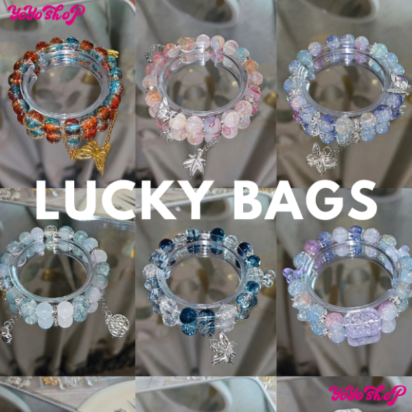 Artistic glass bracelet Lucky Bags - Open in Live